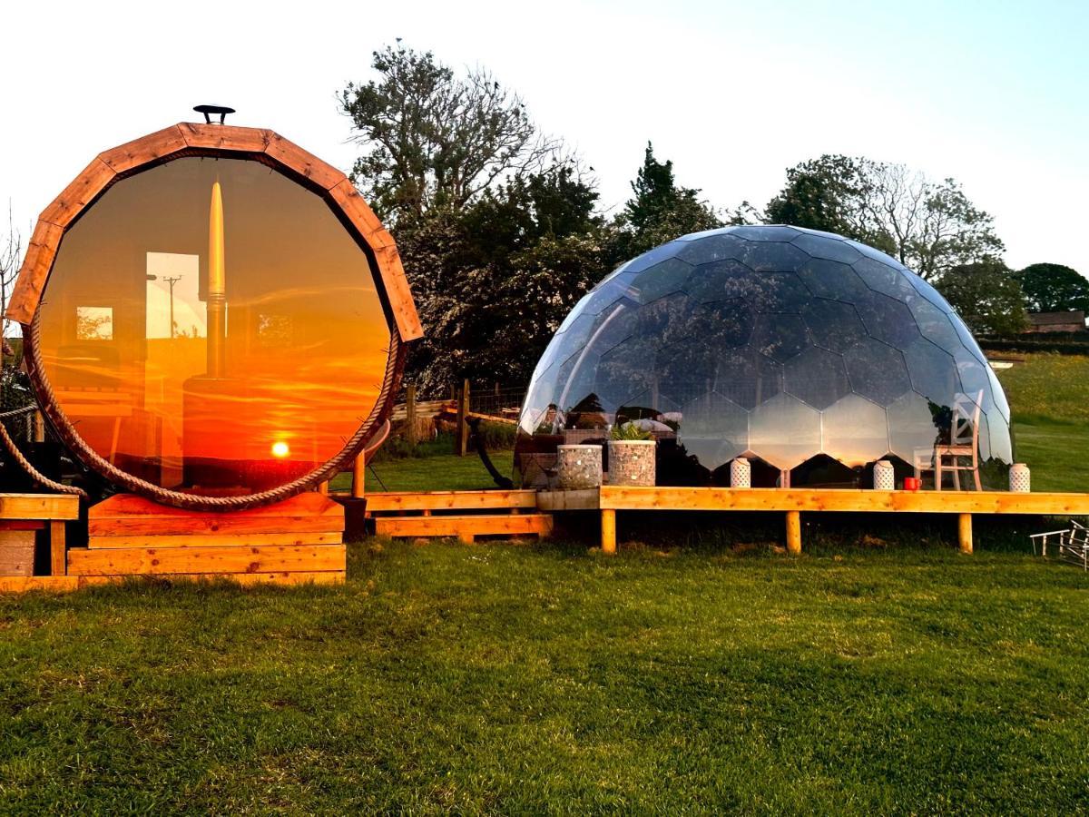 Earby Deerstone Glamping-Boulsworth Hill Dome Hot Tub酒店 外观 照片